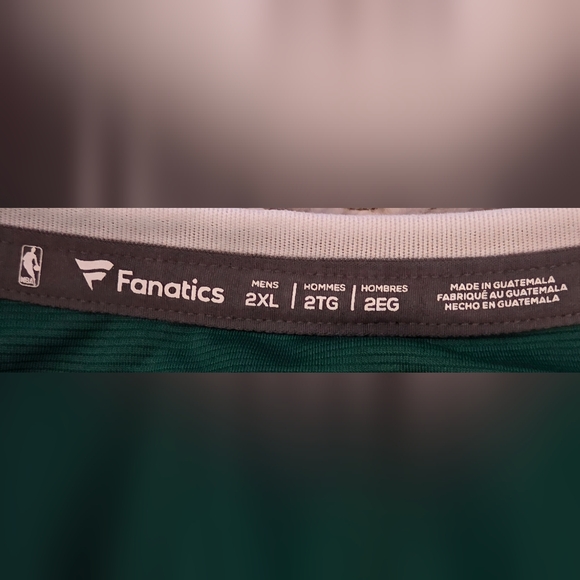 Boston Green Basketball Jersey - Picture 4 of 4